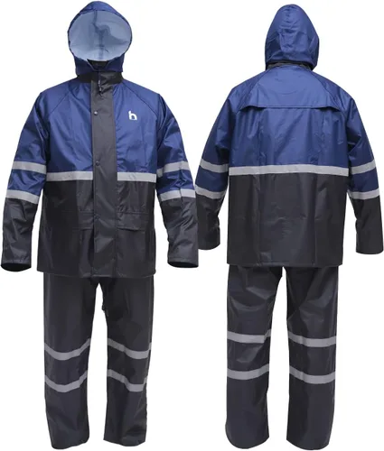 Miniatura 4 de DUP Traje de lluvia para hombres y mujeres, chaquetas y pantalones reflectantes, impermeables, para el trabajo, ligero, abrigo de lluvia