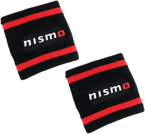 Miniatura 8 de JDM - Calcetines universales para depósito de aceite de líquido de frenos para motocicletas, motos deportivas, bicicletas, compatibles con Honda