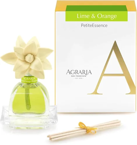 Miniatura 38 de AGRARIA Set de Difusor de Aroma de Flores y Varillas AirEssence, Juego de Fragancia Botánica de Flores Sola Hecho a Mano, Juego de Difusor de Aceite
