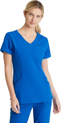 Miniatura 11 de BARCO Skechers Vitality Charge - Camiseta médica con cuello en V, tela sostenible para mujer