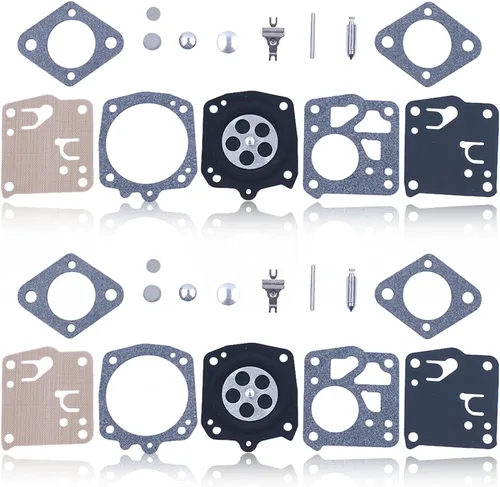 Kit de reparación de carburador RK-23HS de 2 piezas para JONSERED 625 630 670 920 930 2094 Motosierra Reemplazo para Tillotson RK-23HS RK-23-HS