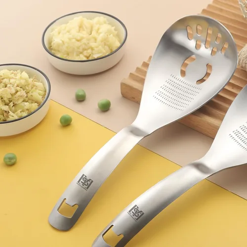 Miniatura 8 de Separador de huevos 5 en 1 para huevos crudos con triturador de papas, cuchara de cocina multifuncional, separador de yema de huevo, placa