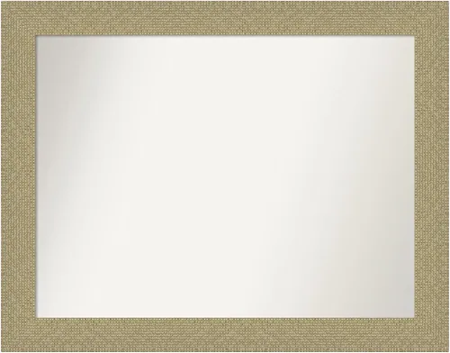 Miniatura 141 de Amanti Art Espejo de pared personalizado no biselado (24.25 x 24.25 pulgadas), marco dorado de mosaico, varios tamaños personalizados, espejo