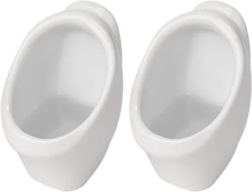 Miniatura 8 de Vasos de chupito divertidos para urinario: Regalos de intercambio de fiesta de elefante blanco, bromas divertidas, regalos de Yankee, para adultos