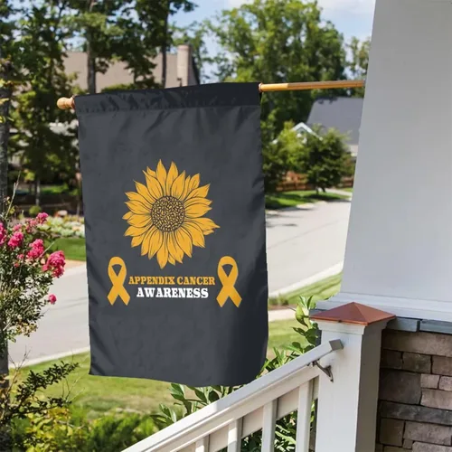 Miniatura 15 de Bandera de jardín de concientización sobre la enfermedad de Alzheimer de 12 x 18 pulgadas, cartel vertical de doble cara para decoración del hogar