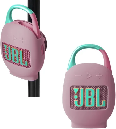 Miniatura 15 de Hermitshell Estuche de transporte de silicona de repuesto para altavoz Bluetooth inalámbrico JBL Clip 3 portátil e impermeable (negro camuflaje)