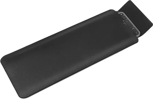 Miniatura 7 de Funda protectora para teclado Logitech K380 y Logitech Pebble 2 y Pebble Keys 2 K380s Bluetooth, funda de cuero PU Logitech K380 para viajes, Negro