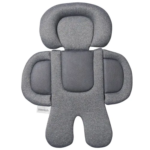 Miniatura 9 de Innokids 2 en 1 - Inserto reversible para asiento de automóvil para recién nacido (beige/gris)