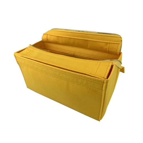 Miniatura 4 de Bag Organizer for Dior Book Tote Medium [Fixed Zipper Top Cover] - Premium Felt (Handmade/20 Colors)