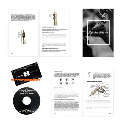 Miniatura 4 de Javelin - Kit de bolígrafos de tatuaje (X Kit + Radiant 7 colores)
