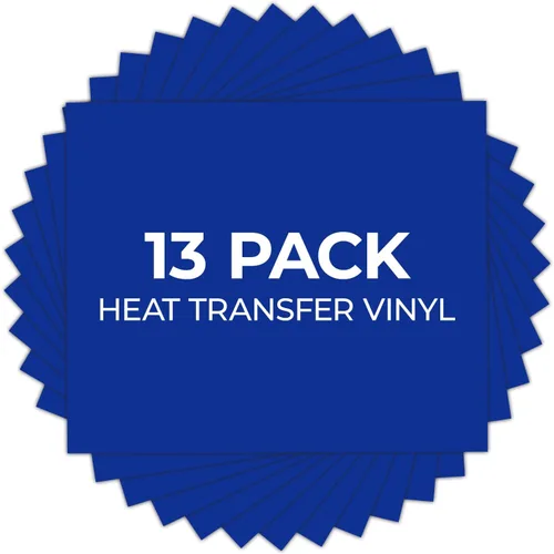 Miniatura 9 de HTVRONT Paquete de 13 vinilos de transferencia de calor rosa bebé, hojas de vinilo para planchar de 12 x 10 pulgadas para camisetas, vinilo HTV
