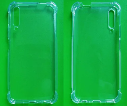 Miniatura 3 de USTIYA Funda para Huawei Y9s/Honor 9X Pro Clear TPU Cuatro Esquinas Cubierta Transparente Suave