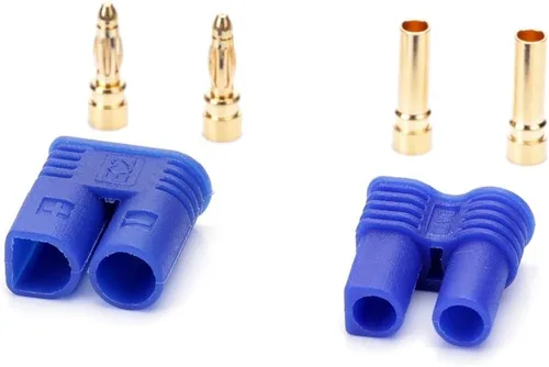 Miniatura 2 de 10 pares EC2 conector macho hembra RC 2MM Lipo conector de batería oro Bullet Plug