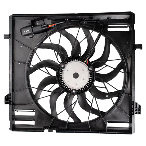 Miniatura 11 de TRQ Conjunto de ventilador de refrigeración del radiador CH3115205 compatible con Jeep Renegade 2019-2021