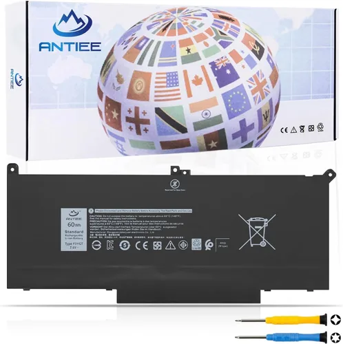 Miniatura 11 de ANTIEE 34Wh J7HTX 7XNTR - Batería para laptop Dell Latitude 12 7202 7212 7220 Rugged Extreme Tablet 12 "Series 2JT7D 02JT7D FH8RW J82G5 VW5Y4