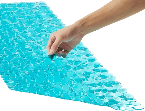 Miniatura 14 de Webos Alfombrilla de Ducha Antideslizante: Alfombrilla Extra Grande de Guijarros para Bañera para Familias, Tapete Antideslizante para Ducha