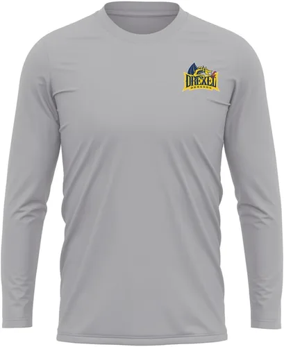 Miniatura 38 de Camisa deportiva de manga larga oficial de la NCAA Collegiate para hombre, con logotipo en el pecho izquierdo, colección Athletic Heather