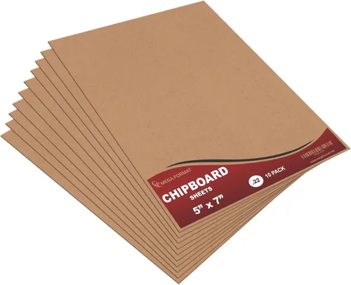 Miniatura 7 de Mega Format Hojas de cartón, aglomerado de grosor 0.030, papel de cartón, insertos para sobres, manualidades, hojas grandes