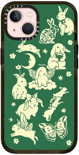 Miniatura 336 de Funda Impact de CASETiFY para iPhone 13 Pro Max con Magsafe - Estuche Claro Cuento de Invierno - Claro Negro Estuche transparente Winter Tale