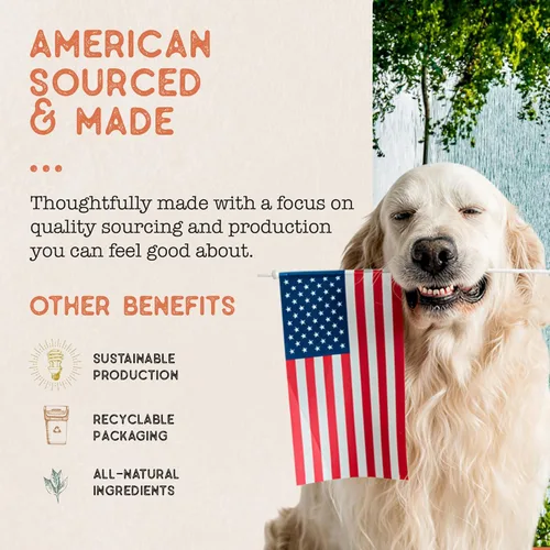 Miniatura 6 de Dog Treat Naturals Palitos de superalimento, carne de res y calabaza, bolsa de 10 onzas, palitos masticables para perros, totalmente naturales