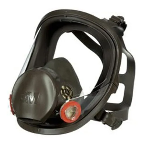 Miniatura 2 de 3M Safety 142-6800 - Respirador de mascarilla completa reutilizable de seguridad, color gris, mediano