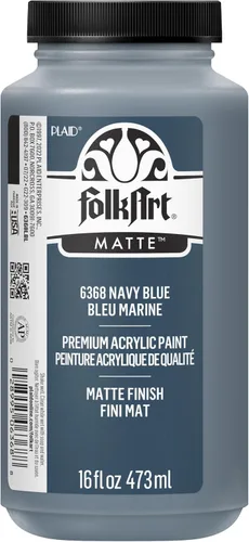 Miniatura 16 de FolkArt - Pintura acrílica mate en colores surtidos, 16 oz, Coffee Bean 16 Fl Oz