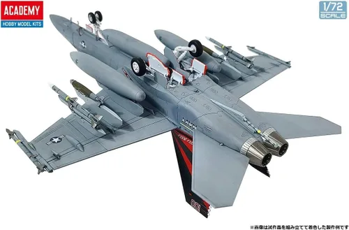 Miniatura 4 de Academy 1/72 US Navy F/A-18F VFA-154 Black Knights Modelo de plástico 12577