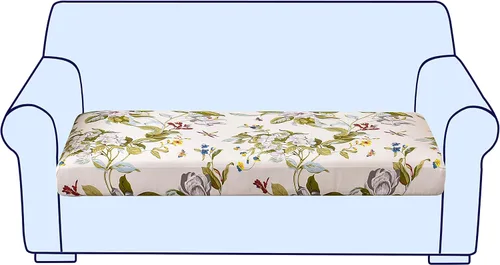 Miniatura 86 de CRFATOP Fundas elásticas de cojín de repuesto para sofá, fundas de asiento de sofá impresas, lavable, extraíble, protector de muebles individual