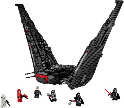 Miniatura 2 de LEGO Star Wars: El ascenso de Skywalker Nave de Kylo Ren 75256 Kit de construcción de figuras de acción de la nave de Star Wars (1,005 piezas)