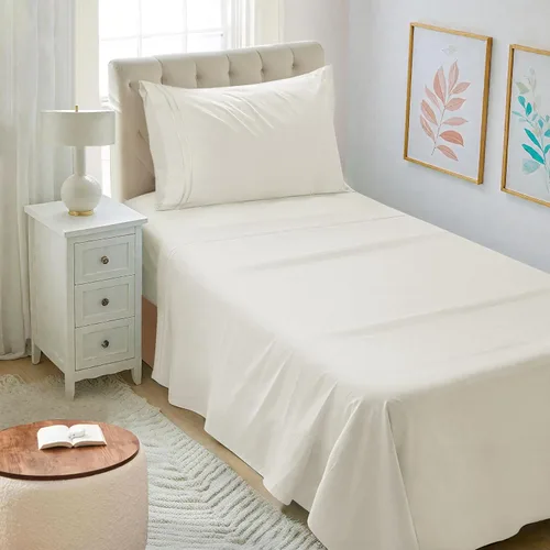 Miniatura 59 de Mejoroom Juego de sábanas de tamaño King – Sábanas y fundas de almohada de ropa de cama 1800 de lujo para hoteles – Sábana bajera con bolsillo
