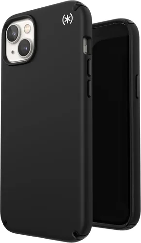 Miniatura 9 de Speck Presidio2 Pro + MagSafe - Funda para iPhone 14 Plus con revestimiento Microban (negro/negro/blanco)