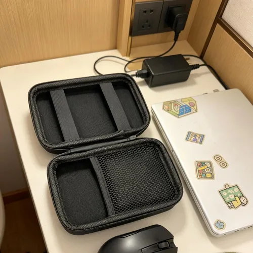 Miniatura 5 de Estuche para cargador, mini estuche organizador de cables, bolsa de bolsa, organizador de cargador pequeño, bolsa de transporte de almacenamiento