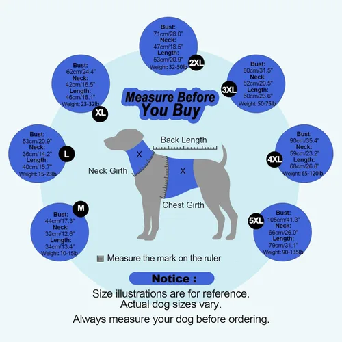 Miniatura 8 de Suéter para perro, suéteres para perros de tamaño grande, suéter elástico de cuello alto para perro, suéteres de punto para Shiba Inu, bulldog Azul