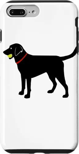 Miniatura 11 de Funda de regalo para iPhone 13 Labrador Retriever Fetch, Black Lab Play Ball Dog Lover
