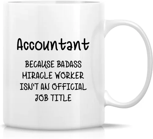 Miniatura 21 de Retreez Taza divertida – I'm an Accountant Not a Magician! Tazas de café de cerámica de 11 onzas – Divertido, sarcasmo, sarcástico, motivacional