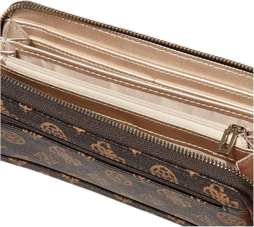 Miniatura 5 de GUESS Sandrine - Cartera grande con cremallera para mujer
