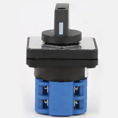 Miniatura 3 de Interruptor selector de cambio universal, interruptor de transferencia de energía, 3 posiciones 8 terminales, LW26-63/2 220V 20A Motor, Generadores