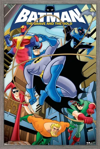 Miniatura 9 de Trends International DC Comics - Póster de pared de Batman - The Brave and The Bold de 22.375 x 34 pulgadas, versión premium sin marco
