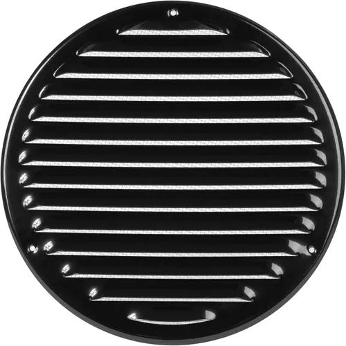 Miniatura 33 de Cubierta para salida de ventilación – Ventilación redonda de Soffit – Rejilla de ventilación – Cubierta de rejilla – Malla mosquitera integrada