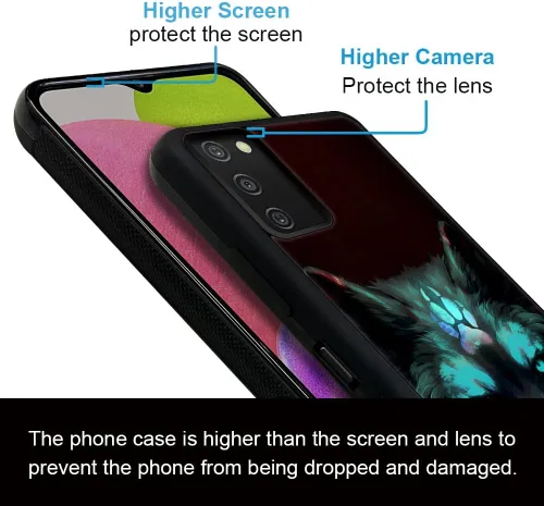Miniatura 5 de CARLOCA Funda compatible con Samsung Galaxy S20 FE, diseño gráfico de identidad negro espiritual lobo, a prueba de golpes, antiarañazos