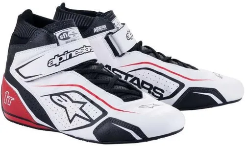 Miniatura 5 de Alpinestars Tech 1-T V3 - Zapatos de conducción SFI - Talla 7.5 - Negro/Gris Frío/Amarillo (2710122-1055-7.5)