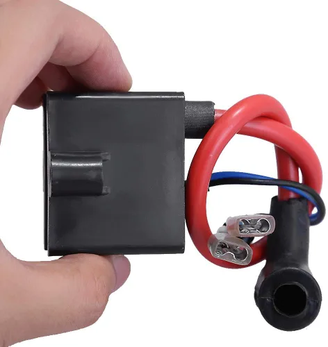 Miniatura 6 de Bobina de encendido CDI + bobina Magneto + bujía para bicicleta motorizada con motor de 2 tiempos de 49 cc-80 cc