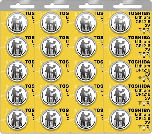 Miniatura 11 de Toshiba Batería CR1216 3V Litio Moneda Celda (15 Baterías)