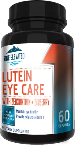 Fórmula para el cuidado de los ojos súper fuerte recientemente mejorada, luteína de grado farmacéutico, zeaxantina, arándano, mayor