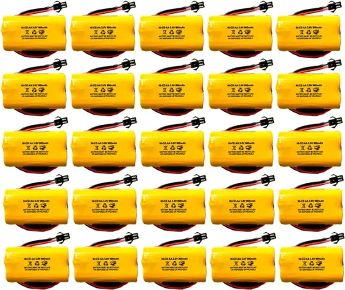 Miniatura 11 de ELB B001 ELBB001 ELB-B001 AA900MAH 3.6v 900mAh Señal de salida Luz de emergencia NiCad batería ANIC1566 0253799 (1 paquete, 1, cuenta)