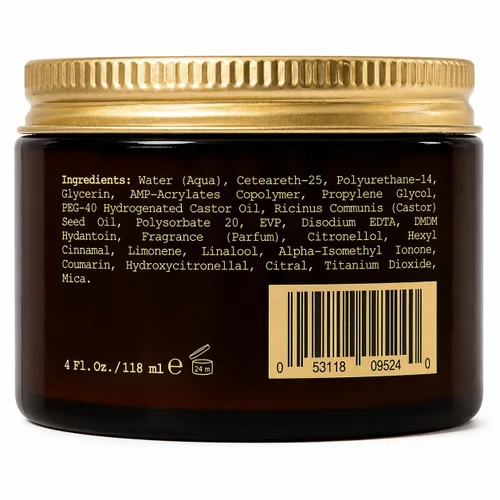 Miniatura 7 de JS Sloane Superior Hold Pomade - Crema de peinado de fijación fuerte, brillo medio, a base de agua, reutilizable todo el día, ideal para cabello