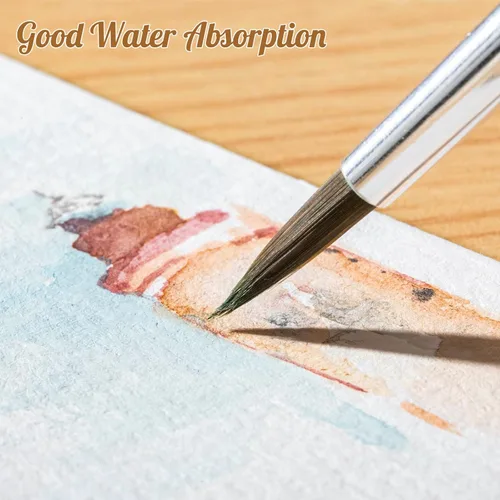 Miniatura 4 de 80 hojas de papel de acuarela a granel, 110 lb/230 GSM, papel de color agua blanca de prensa en frío para niños y artistas, tarjetas coleccionables