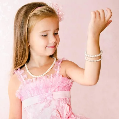 Miniatura 3 de Glenmal 30 pulseras de perlas para mujer, para boda, a granel, pulsera de perlas de imitación para novia, pulsera elástica elástica para damas