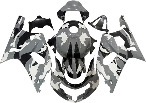 Miniatura 59 de Kit de carenado de inyección azul, negro y blanco para Suzuki GSXR600 GSX750 2006 2007 GSXR 600 GSX-R750 06 07 ABS Carenado de plástico completo