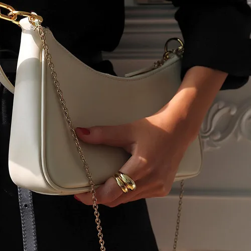Miniatura 3 de VODIU Bolsos de mano con 2 correas extraíbles y cierre de cremallera, bolsos cruzados, bolso de hombro para mujer
